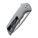 Civivi Odium Flipper Knife - Gray G10 Handle (2.65" Stonewashed D2) C 2010A - Image 2