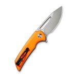 Civivi Odium Flipper Knife - Orange G10 Handle (2.65" Stonewashed D2) C 2010B - Image 3