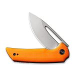 Civivi Odium Flipper Knife - Orange G10 Handle (2.65" Stonewashed D2) C 2010B - Image 4