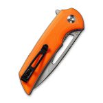 Civivi Odium Flipper Knife - Orange G10 Handle (2.65" Stonewashed D2) C 2010B - Image 7