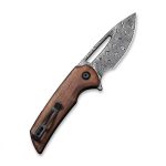 CIVIVI Ferrum Forge Odium Liner Lock Cuibourtia Wood Damascus Blade - C2010DS - 1 - Image 11