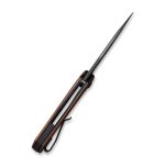 CIVIVI Ferrum Forge Odium Liner Lock Cuibourtia Wood Damascus Blade - C2010DS - 1 - Image 2