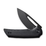 CIVIVI Odium Flipper Knife - Black G10 Handle (2.65" Black Stonewashed D2) C 2010E - Image 7
