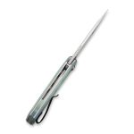 Civivi Odium Flipper Knife - Natural G10 Handle (2.65" Stonewashed D2) C 2010F - Image 4