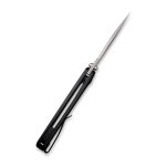 CIVIVI Keen Nadder Flipper Knife - Black Coarse G10 Handle (3.48” Gray Stonewashed Bohler N690) C 2021A - Image 8