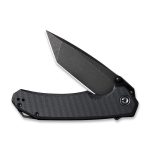 CIVIVI Brazen Flipper Knife Black G10 Handle (3.46" Black Stonewashed D2 ) C2023C - Image 6