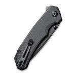 CIVIVI Brazen Flipper Knife Black G10 Handle (3.46" Black Stonewashed D2 ) C2023C - Image 8