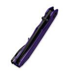 CIVIVI Brazen Flipper Knife Purple G10 Handle (3.46" Black Stonewashed D2) C 2023D - Image 2