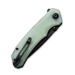 CIVIVI Brazen Flipper Knife Natural G10 Handle (3.46" Black Stonewashed D2) C 2023E - Image 7