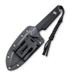 Civivi Kepler Fixed Blade Knife - Black G10 Handle (4.48" Satin 9Cr18MoV) C2109C - Image 5