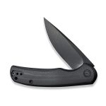CIVIVI NOx Flipper Knife Contoured Black G10 With Black Steel Handle (2.97" Black Stonewashed Nitro-V) C 2110C - Image 5