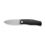 CIVIVI Sokoke Front Flipper And Thumb Stud Knife Black G10 Handle (3.35" Silver Bead Blasted 14C28N Blade) C22007-1 - Image 4