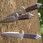 Kit Rae Hell Hawk 9 3/4" Throwing Knife Triple Set - KR0057 - Image 4