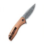 CIVIVI Baklash Damascus folding knife, copper C801DS-2 - Image 3