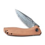 CIVIVI Baklash Damascus folding knife, copper C801DS-2 - Image 2