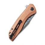 CIVIVI Baklash Damascus folding knife, copper C801DS-2 - Image 6