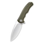 Civivi Praxis Flipper Knife - OD Green G10 Handle (3.75'' Satin 9Cr18MoV) C 803A - Image 2