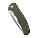 Civivi Praxis Flipper Knife - OD Green G10 Handle (3.75'' Satin 9Cr18MoV) C 803A - Image 3