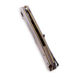 CIVIVI Praxis Flipper Knife - Tan G10 Handle (3.75'' Satin 9Cr18MoV) C 803B - Image 4