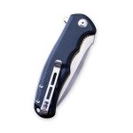 CIVIVI Praxis Flipper Knife - Black G10 Handle (3.75'' Satin 9Cr18MoV) C 803C - Image 5