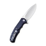 CIVIVI Praxis Flipper Knife - Black G10 Handle (3.75'' Satin 9Cr18MoV) C 803C - Image 3