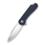 CIVIVI Elementum Flipper Knife - Black G10 Handle (2.96'' Satin D2) C 907A - Image 11