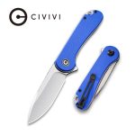 CIVIVI Elementum Liner Lock Knife - Blue G10 Handle (2.96'' Satin D2) C 907F