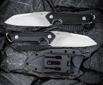 Civivi Kepler Fixed Blade Knife - Black G10 Handle (4.48" Satin 9Cr18MoV) C2109C - Image 2