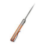 Civivi Trailblazer Orange G10 Onlay On Gray Stainless Steel Handle (2.97" Gray Stonewashed 14C28N) C2018A - UK FRIENDLY CARRY KNIFE - Image 11