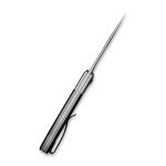 Civivi Trailblazer Black G10 Onlay On Grey Stainless Steel Handle (2.97" Grey Stonewashed 14C28N) C2018C - UK FRIENDLY CARRY KNIFE - Image 3