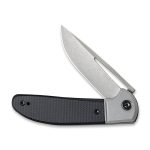 Civivi Trailblazer Black G10 Onlay On Grey Stainless Steel Handle (2.97" Grey Stonewashed 14C28N) C2018C - UK FRIENDLY CARRY KNIFE - Image 2