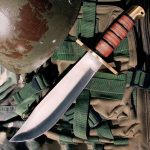 USMC Jungle Bowie Knife And Sheath - BK1817 - Image 2