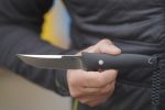 CIVIVI Tamashii Fixed Blade Knife Black G10 handle (4.07" Satin Finished D2) C19046-1 - Image 13