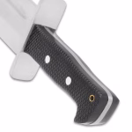 Bad To The Bone™ Behemoth Bowie Knife And Sheath - J2 Stainless Steel Blade, TPU Handle Scales, Stainless Steel Pins - Length 20" - Image 3