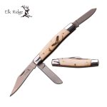 Elk Ridge GENTLEMAN'S Stockman Knife - ER-323E - UK FRIENDLY CARRY BLADE