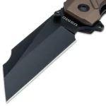 USMC BREWSKI POCKET KNIFE WITH BOTTLE OPENER - 3CR13 STAINLESS STEEL BLADE, ALUMINUM HANDLE, BOTTLE OPENER, CARABINER CLIP, SCREWDRIVER - UC3537 - Image 3