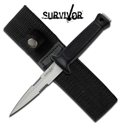 Survivor COVERT Fixed Blade Knife - HK-740SL