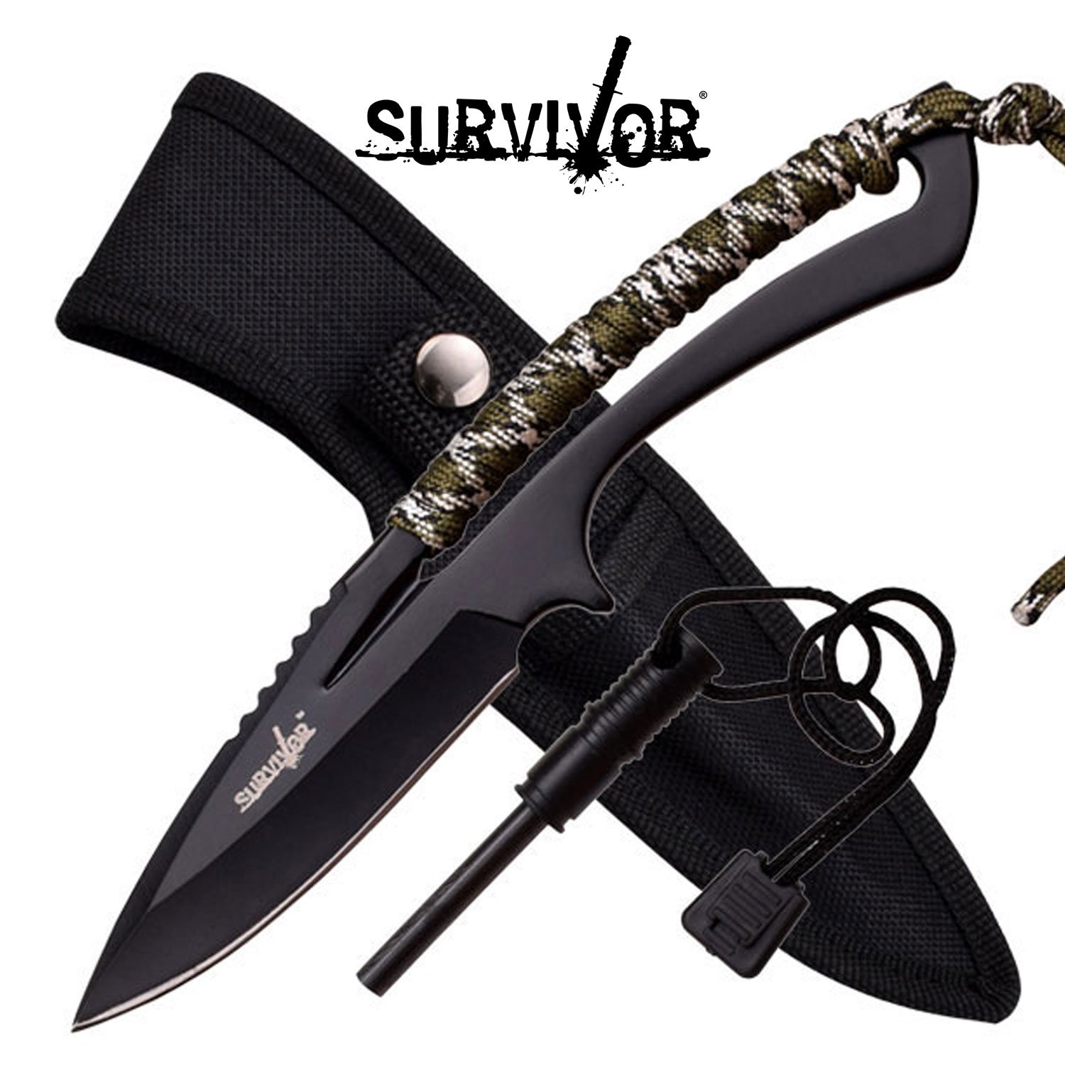SURVIVOR FIXED BLADE KNIFE - HK-767CA