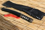 Hand Forged Leather Samurai Tanto - DB-T02 - Image 2