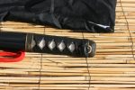 Hand Forged Leather Samurai Tanto - DB-T02 - Image 5