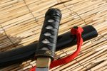 Hand Forged Leather Samurai Tanto - DB-T02 - Image 4