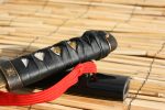 Hand Forged Leather Samurai Tanto - DB-T02 - Image 3