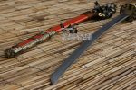 Ten Ryu Hand Forged / Hand Made Golden Flower Samurai Sword - TR-032GD - Image 6