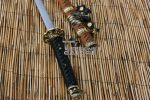 Ten Ryu Hand Forged / Hand Made Golden Flower Samurai Sword - TR-032GD - Image 11