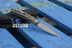 CIVIVI Appalachian Drifter Slip Joint Knife - Dark Green Micarta Handle (2.96" Gray Stonewashed S35VN) C 2015C- UK FRIENDLY CARRY KNIFE - - Image 6