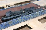 Hand Forged Dragon Samurai Tanto - Folded Carbon Steel Blade - Image 9