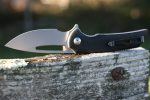 Civivi Odium Flipper Knife - Black G10 Handle (2.65" Stonewashed D2) C 2010D - Image 4