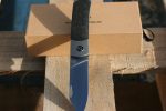 QSP Falcon Slip Joint Knife Titanium/Carbon Fibre 3" CPM S35VN, satin finish Blade. Comes W/ Premium Leather Sheath - UK FRIENDLY CARRY KNIFE - Image 7