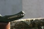 QSP Snipe 4.75" Flipper Folding Pocket Knife with Ball Bearing, D2 Blade G10 Handle, Left/Right Clip for EDC - Image 8