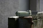 QSP Knives Penguin Folding Knife 3.06" D2 Two-Tone Satin Sheepsfoot Blade, Jade G10 Handle - QS130-V - Image 8